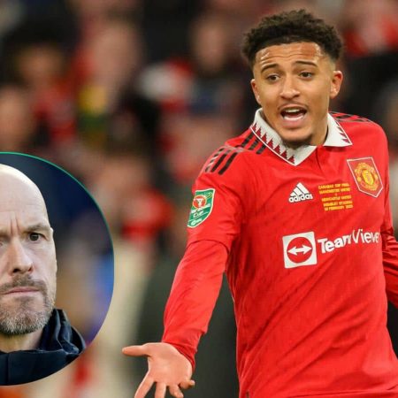 Jadon Sancho ‘BANNED from first-team facilities at Manchester United