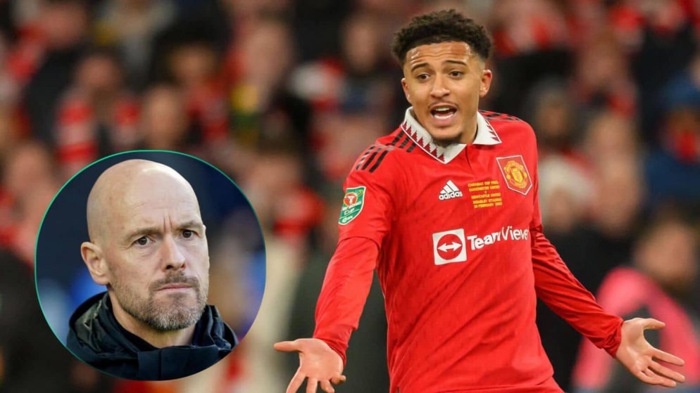 Jadon Sancho ‘BANNED from first-team facilities at Manchester United
